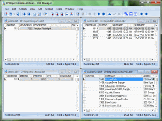 You can export dbf file data to dbf, sql, csv, txt, xls, html file formats.